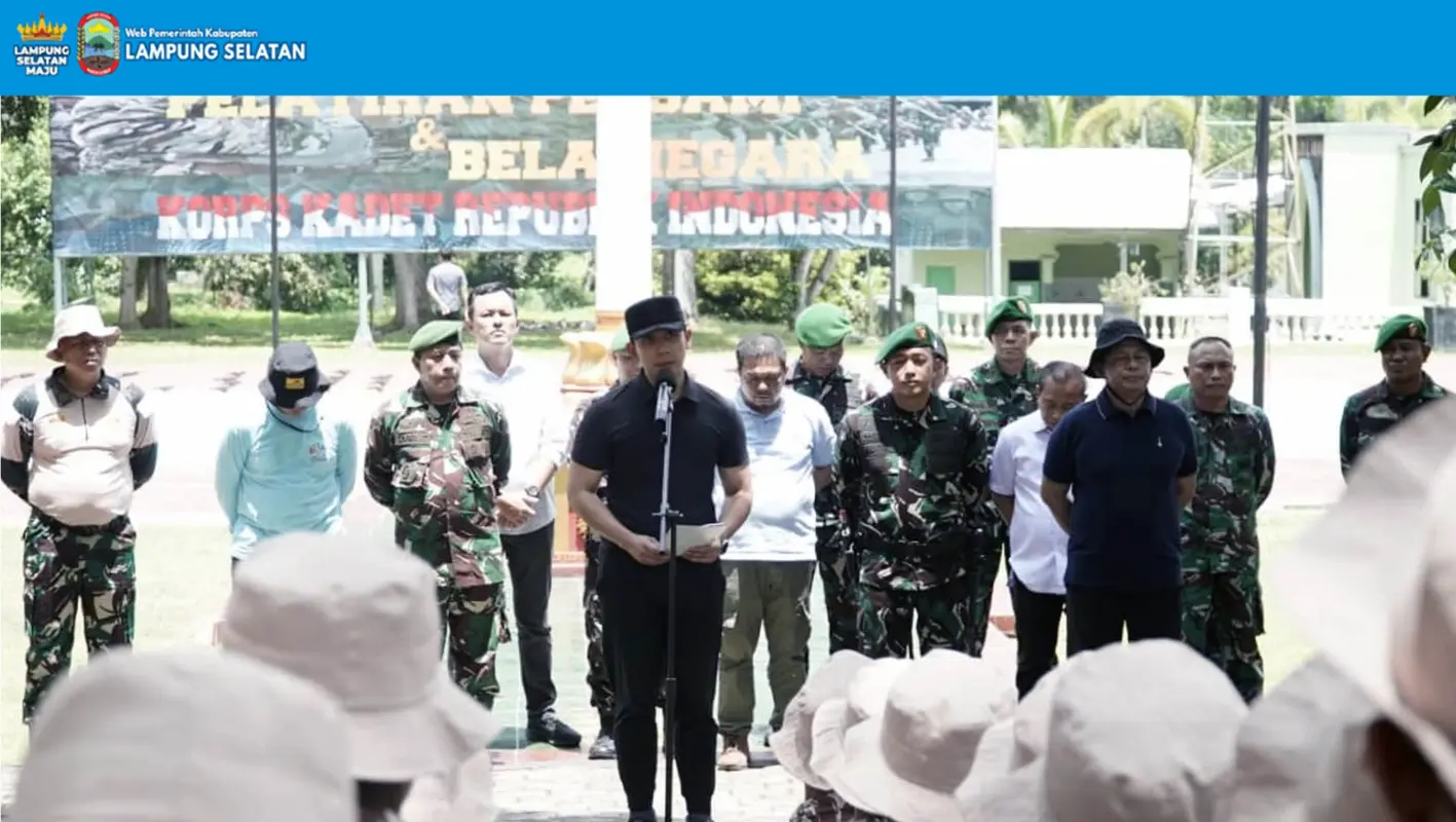 Bupati Egi: Karakter Tak Bisa Digantikan AI, 100 Pelajar Digembleng Bela Negara