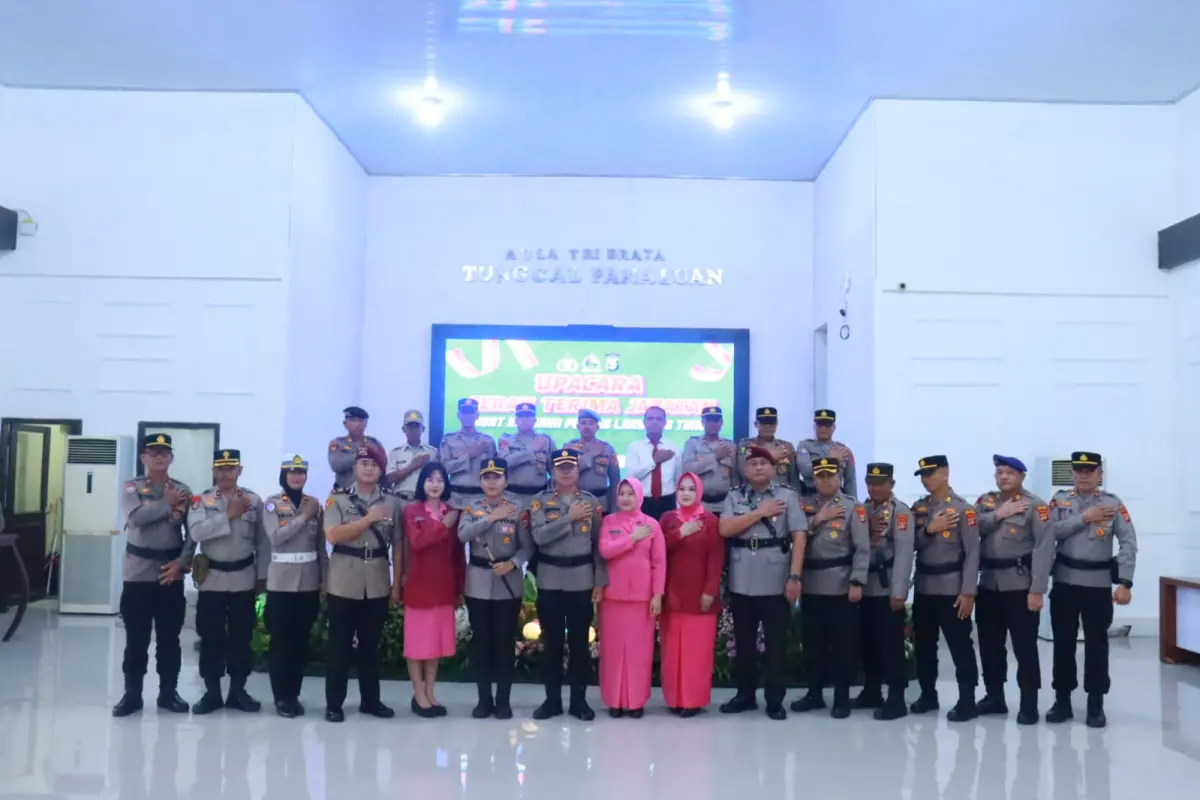 Kapolres Lampung Timur Pimpin Sertijab Kasat Reskrim, IPTU M. Iksir Resmi Jabat Kasat Reskrim Baru