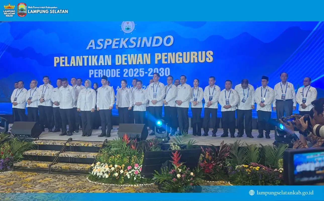 Radityo Egi Pratama Resmi Jabat Wakil Ketua Umum Aspeksindo, Angkat Nama Lampung Selatan di Tingkat Nasional