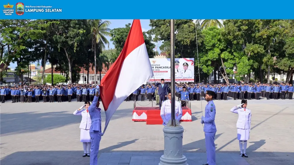 Wabup Syaiful Anwar Pimpin Upacara Peringatan di Kalianda